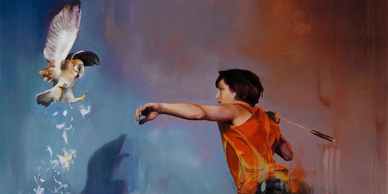 Буйство красок и эмоций в сюрреалистичных картинах Хлои Ерли...