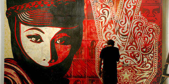 Фейри Шепард — граффити, картины, мировая известность OBEY (Shepard Fairey)