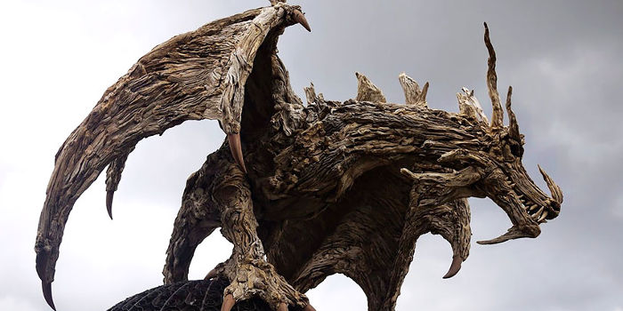 Впечатляющие скульптуры из коряг от Джеймса Доран-Уэбба