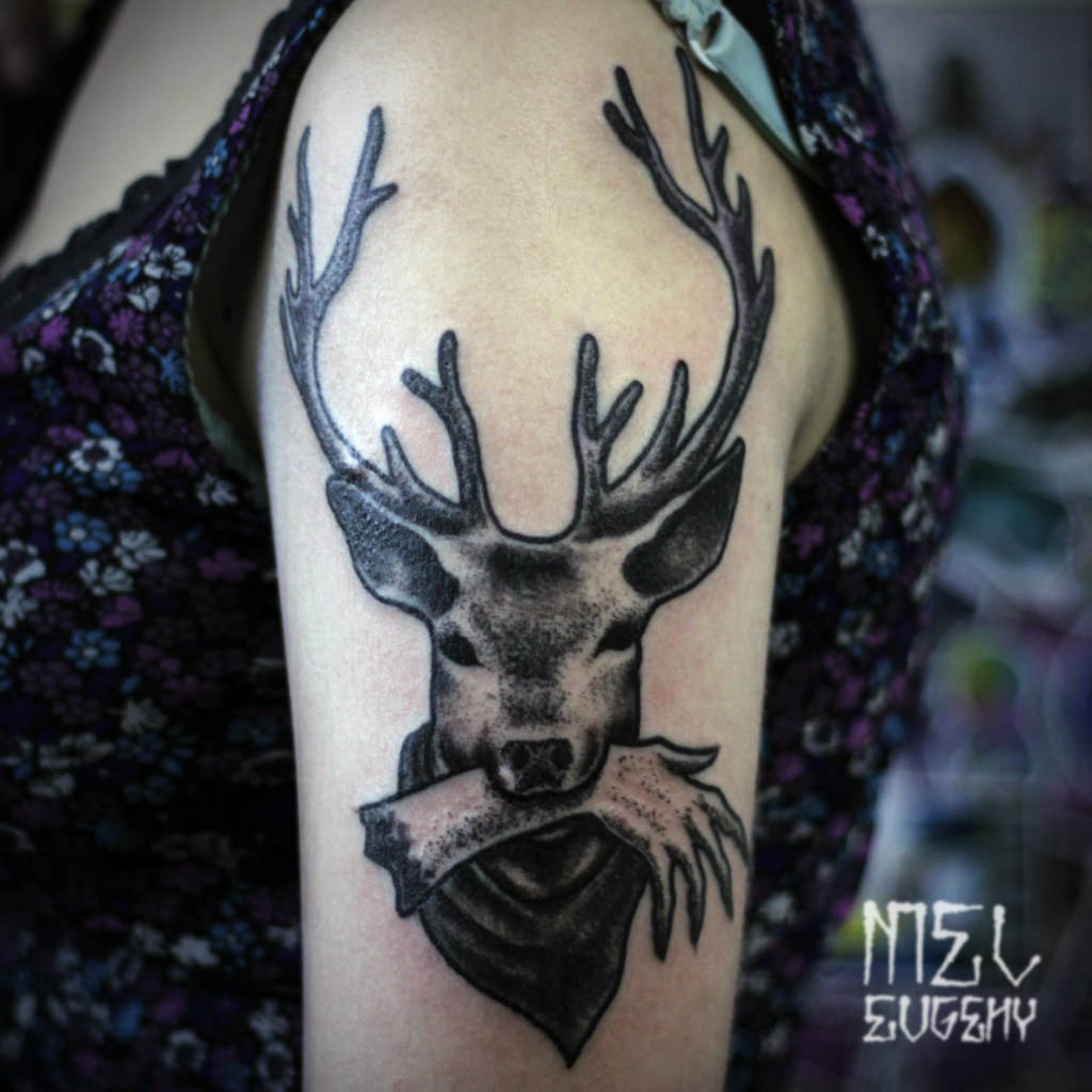 Татуировки Евгения Мэла