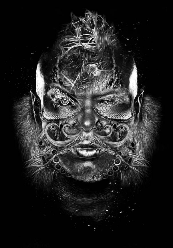 Николя Обери (Nicolas Obery) - загадочные портреты, картины. Николя Обери (Nicolas Obery) - загадочные портреты, картины.