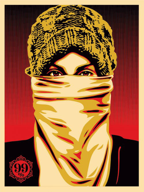 Фейри Шепард - граффити, картины, мировая известность OBEY Shepard Fairey