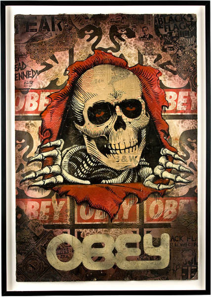 Фейри Шепард - граффити, картины, мировая известность OBEY Shepard Fairey