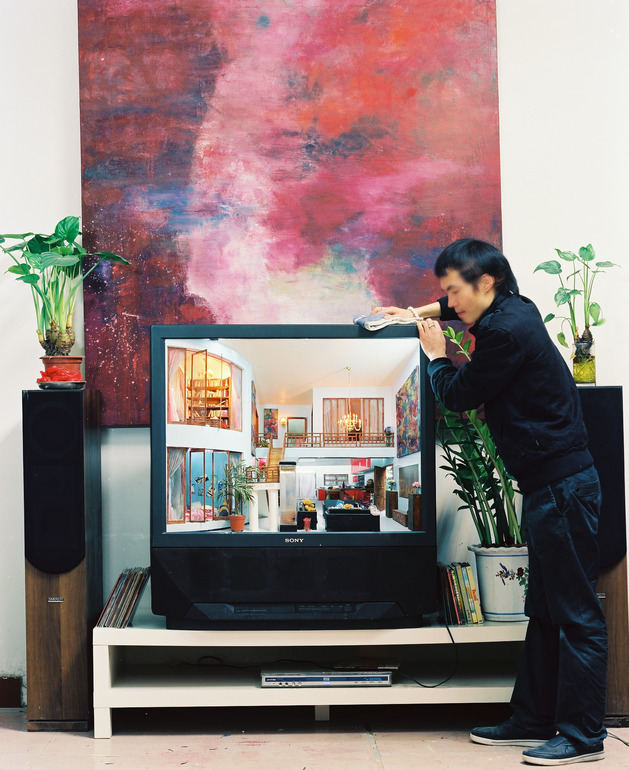 Zhang Xiangxi (Чжан Сянси) - дом в телевизоре 